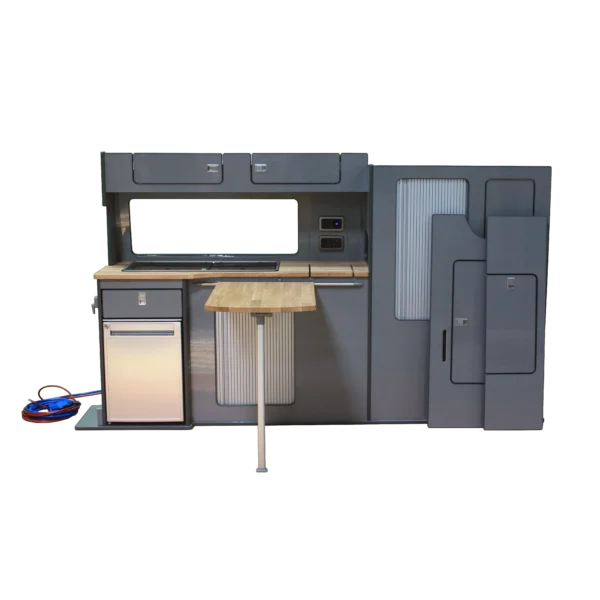 Ford transit custom | camper van kitchen furniture unit | (deluxe plug & play)