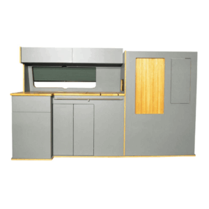 Ford Transit Custom | Stocked Cream | camper van kitchen furniture unit