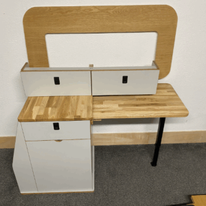 Camper van fridge pod