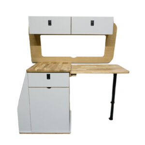 Camper van fridge pod